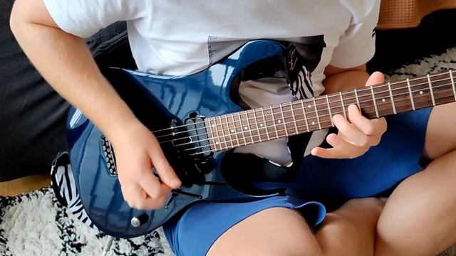 Ibanez RG 1570 Shred in E on Original Backing Track смотреть онлайн