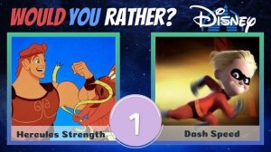 Brain Break - Disney Would You Rather?