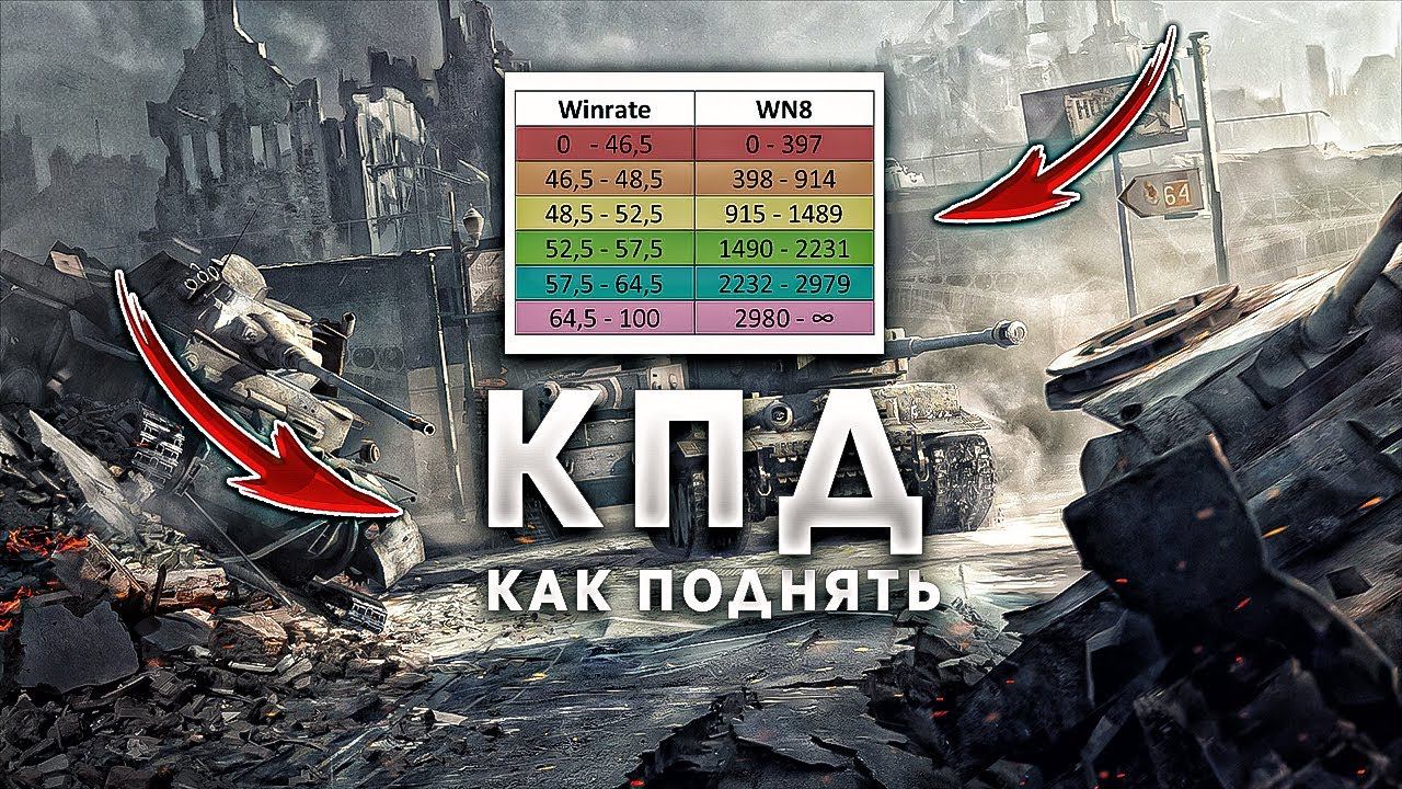 КАК ПОДНЯТЬ СТАТИСТИКУ И КПД В WORLD OF TANKS смотреть онлайн