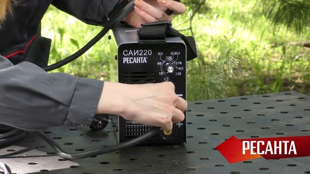Обзор сварочного аппарата РЕСАНТА САИ 220 смотреть онлайн