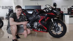 Электромотоцикл на механической коробке передач (Электрический мотоцикл со сцеплением)