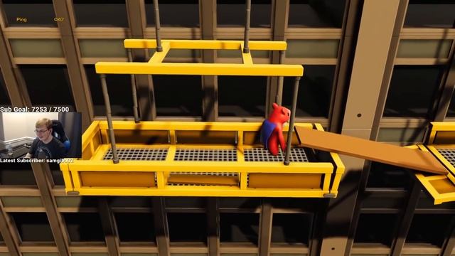 Dying of Laughter in Gang Beasts смотреть онлайн