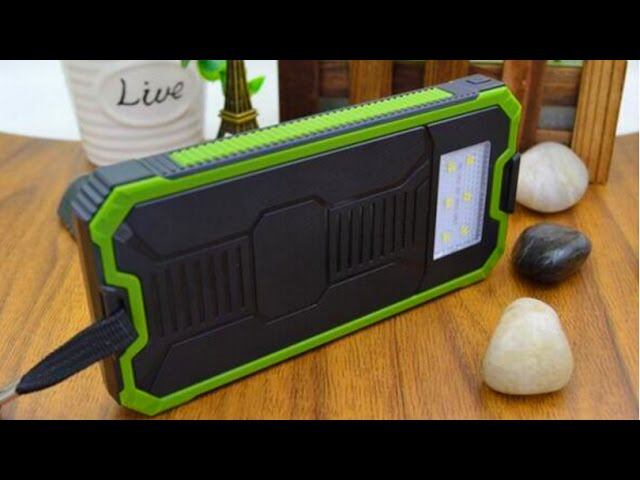 Халявный Повер Банк на 10000мАч + Солнечная зарядка смотреть онлайн