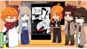 React to Dazai in the Port Mafia || Part 3 || BSD x GI ! Dazai as Zhongli ! AU || Gacha Club