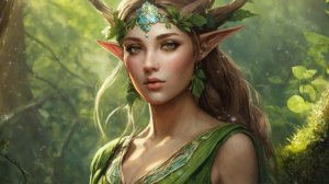 Сны эльфов в зеленом лесу _ Эмоциональная нежная арфа _ Умиротворяющая и расслабляющая музыка