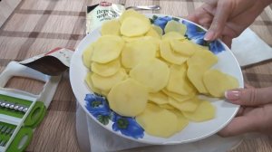 Делаем домашние чипсы за 5 минут - Homemade Potato Chips