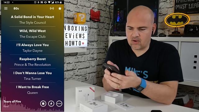 I12 TWS Blue Label Airpods Best Bluetooth Yet смотреть онлайн