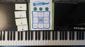 Как да броя Цяла, Половина с точка, Половина и Четвъртина нота? /Ритмично упражнение 1 по солфеж