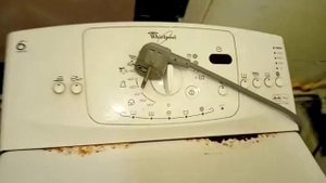 Стиральная машина б\у На запчасти Whirlpool с вертикальной загрузкой