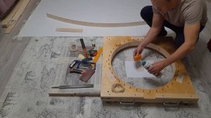 Шаманский бубен своими руками | "Изготовление обода. Склеивание" - Видео 3.