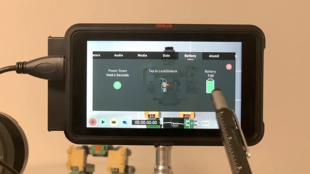 ATOMOS NINJA 5 ВСЕ НАСТРОЙКИ МЕНЮ смотреть онлайн