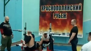 Военный жим 25кг  на 94 раза. Выполнение норматива МС от преподавателя АТФ Бирюковой Нины