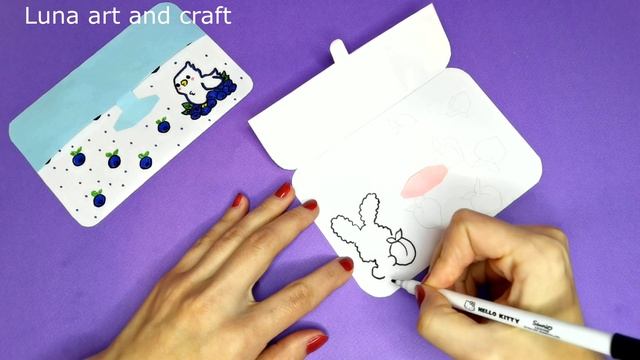 Поделки из бумаги для детей / Идея поделок из бумаги своими руками / Папка для файлов DIY смотреть онлайн