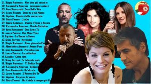 Luciano Ligabue, Biagio Antonacci, Laura Pausini, Eros Ramazzotti, Alessandra Amoroso, Giusy Ferrer