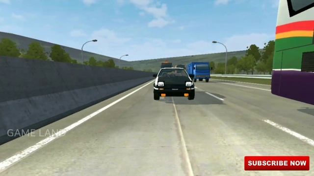 Bussid _ Toyota AE86 car mod for bus simulator Indonesia _bussid bus mod