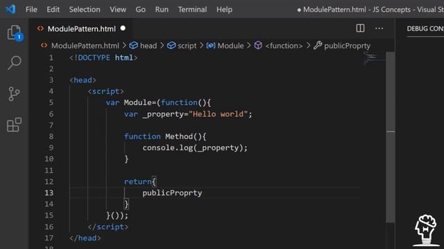 021 JS Concepts - What are Module Pattern in JavaScript? - Theta Trainings