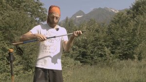 Как настроить треккинговый палочки