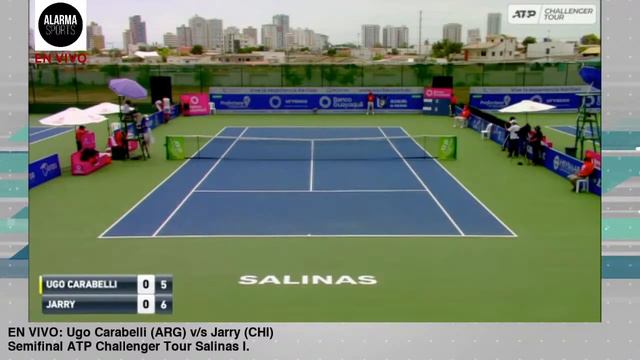Semifinal Challenger 80 Salinas I 2021: Jarry v/s Ugo Carabelli смотреть онлайн