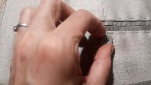 ❤Делаем карман на мужских брюках.