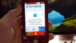samsung GT-S5230 как отключить код пароль или сброить настройки