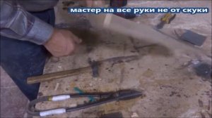 Изготовление снеговой лопаты. Простая Лопата для уборки снега своими руками!!!!!