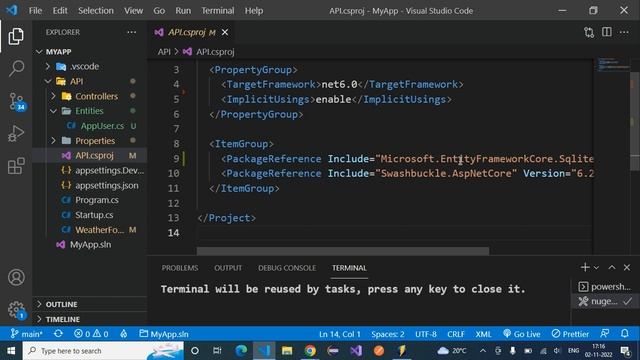 7. Build Real Time app using ASP .NET Core6, API, Entity Framework, Angular from Scratch