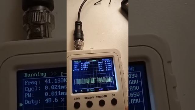 Проверка осциллографа DS0150 смотреть онлайн