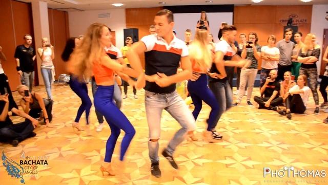 Andrea & Silvia [Dancing With a Stranger] @ 4th Vilnius Bachata Fest 2019 смотреть онлайн
