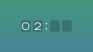 Секундомер: 5 минут (обратный отсчет, countdown)