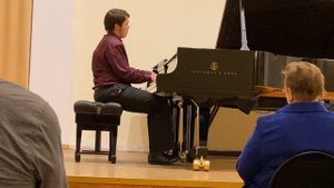 И.С.Бах хоральная прелюдия фа минор. Переложение Бузони. Исп. Анатолий Богданов