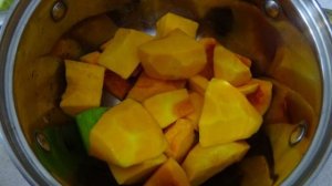 Суп пюре из тыквы и кабачка