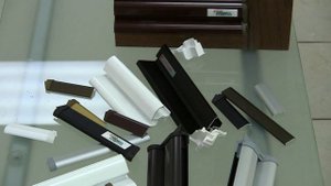 Алюминиевый водоотводный профиль для деревянного окна