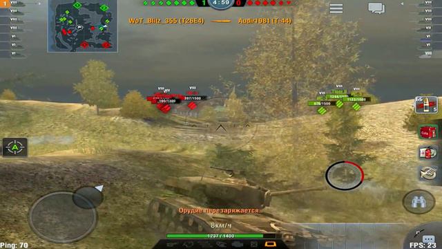 Обзор T26E4 SuperPershing ☆ L1keRusher - WoT Blitz Android и iOS смотреть онлайн