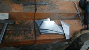 Chevrolet Spark Ремонт заднего Крыла