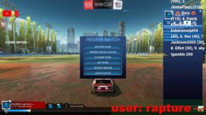 rocket league live stream! come and join!