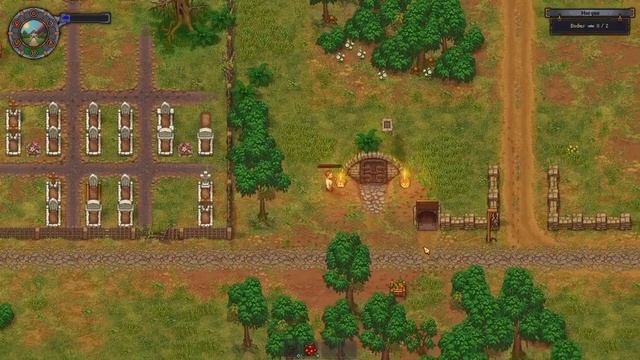 Serving gerry & going to the town ~ Graveyard Keeper - Complete walkthrough #21 смотреть онлайн