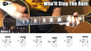 Who'll Stop The Rain Guitar Chords CCR Creedence Clearwater Revival