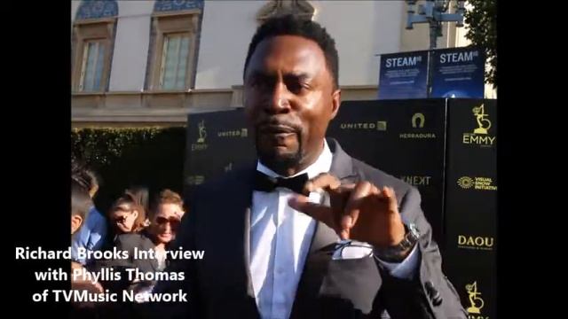 Richard Brooks of The Rich and the Ruthless at 2018 Daytime Emmy Awards