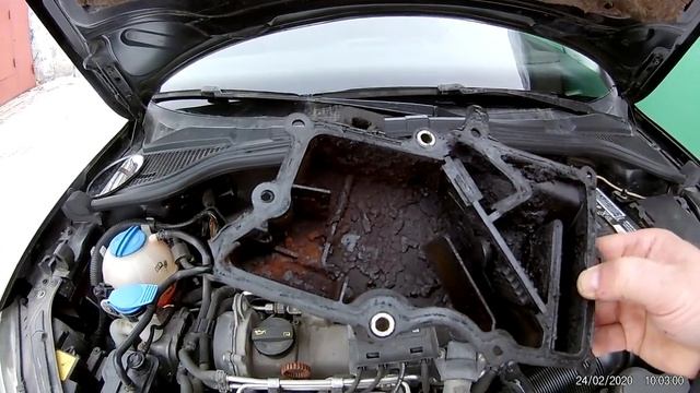 Маслоотделитель после пробега 305000 км