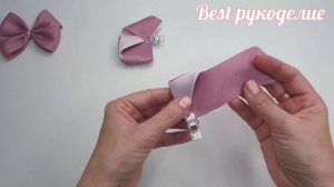 Меня ПОКОРИЛИ эти Бантики ? КАК сделать бантики из лент своими руками. #best_rykodeliye