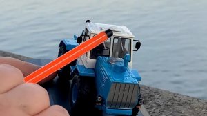 Т-150 К 1:43 ТРАКТОРЫ ИСТОРИЯ ЛЮДИ МАШИНЫ 92 НОМЕР ОБЗОР И ПОКАЗ МОДЕЛИ