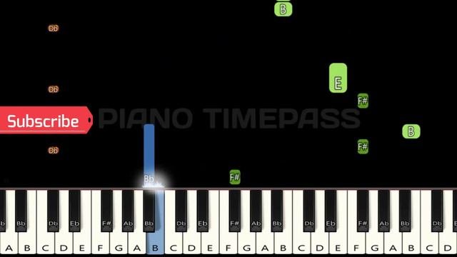 Imagine Dragons Enemy 🔥 | Piano Tutorials | Piano Notes | Piano Online #pianotimepass #imaginedrago