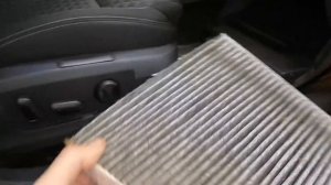 Replacement pollen cabin filter Škoda Superb III MK3 3V5 DIY (Výměna kabinového filtru)