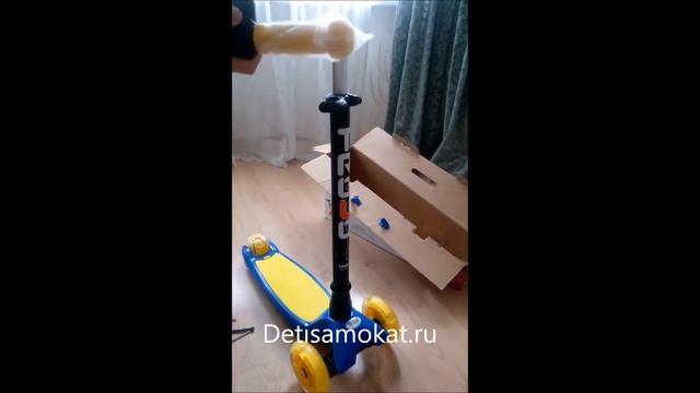 сборка детского самоката Троло Макси 2017 смотреть онлайн