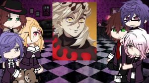 Diabolik Lovers react to||Demon Slayer||(Nezuko/Uppermoons/Mitsuri))||part 2||(+Yui but no Shu)