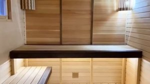 Каркасная баня 5,2×2,5м 2-х секционная.