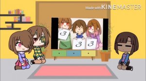 Реакция Фриск, Чары и Бэтти на meme с ними|Dina marmalade