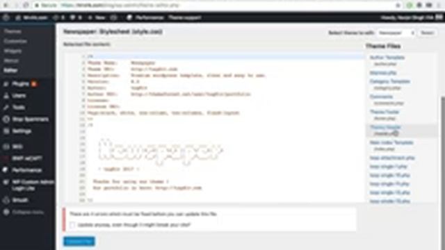 How to Add Code to Head Tag in Wordpress ? Step by Step смотреть онлайн