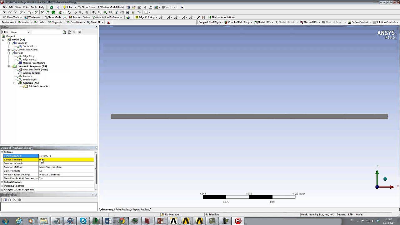 ACT расширение Coupled Field Physics для связанных задач в Ansys