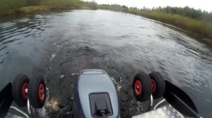 Алюминиевая лодка, yamaha 15 45км/ч